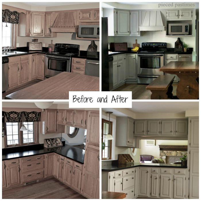 80 s kitchen makeover to cottage style, kitchen cabinets, kitchen design