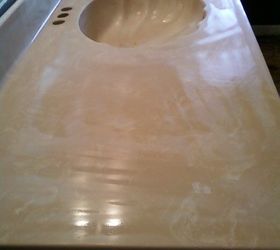 painting an ugly bathroom vanity counter, bathroom ideas, countertops, painting