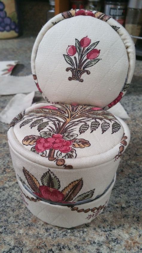 diy pin cushion chair from tuna cans, crafts, how to, organizing, repurposing upcycling, reupholster