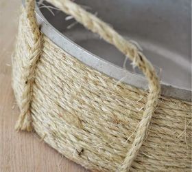 how to create a unique basket from an old sauce pot, crafts, how to, repurposing upcycling