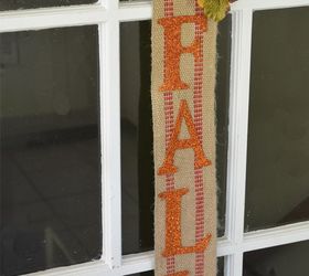 diy fall banner for your wall or door a great alternative to a wreath, crafts, doors, how to, wall decor, wreaths