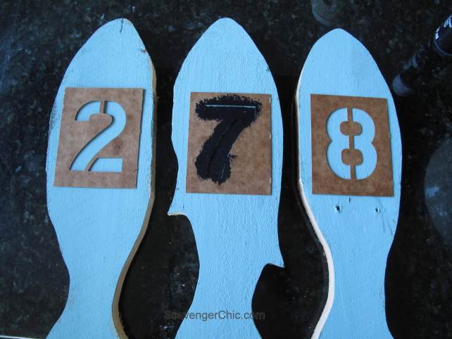 easy diy pallet wood fish house numbers, crafts, how to, pallet, repurposing upcycling