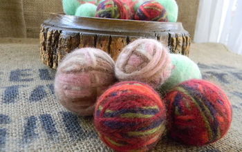 Making Felted Wool Balls