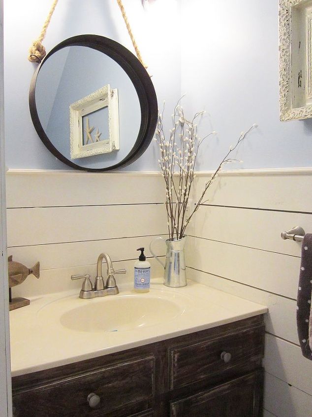 Tiny Half Bath Makeover Hometalk Tiny Half Bath Makeover Hometalk