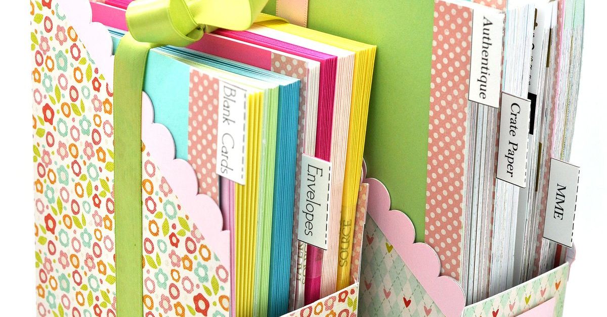 Handmade File Folder Box Hometalk