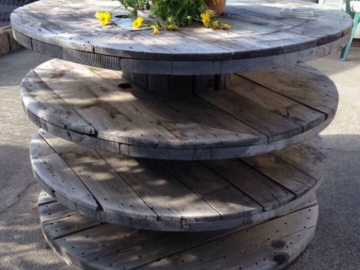 q outdoor ideas for shelving, outdoor furniture, repurposing upcycling