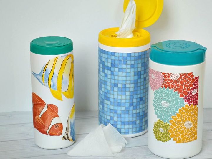 how to decorate clorox wipes boxes, crafts, how to