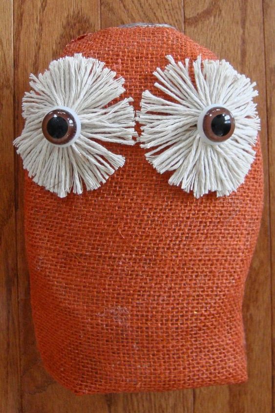 create an adorable owl using a recycle soap bottle, crafts, repurposing upcycling, seasonal holiday decor