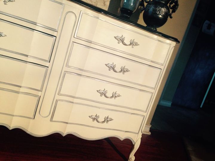 Dixie Vintage French Provincial 8 Drawer Dresser Makeover Hometalk