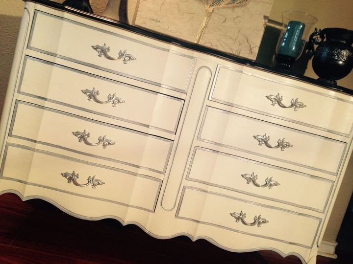 Dixie Vintage French Provincial 8 Drawer Dresser Makeover Hometalk