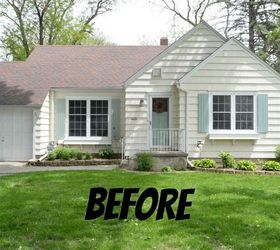 an exterior paint transformation, curb appeal, painting