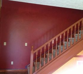 living room and foyer makeover, foyer, home improvement, living room ideas, stairs