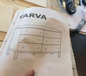 ikea hack turn a tarva dresser into an apothecary style tv cabinet
