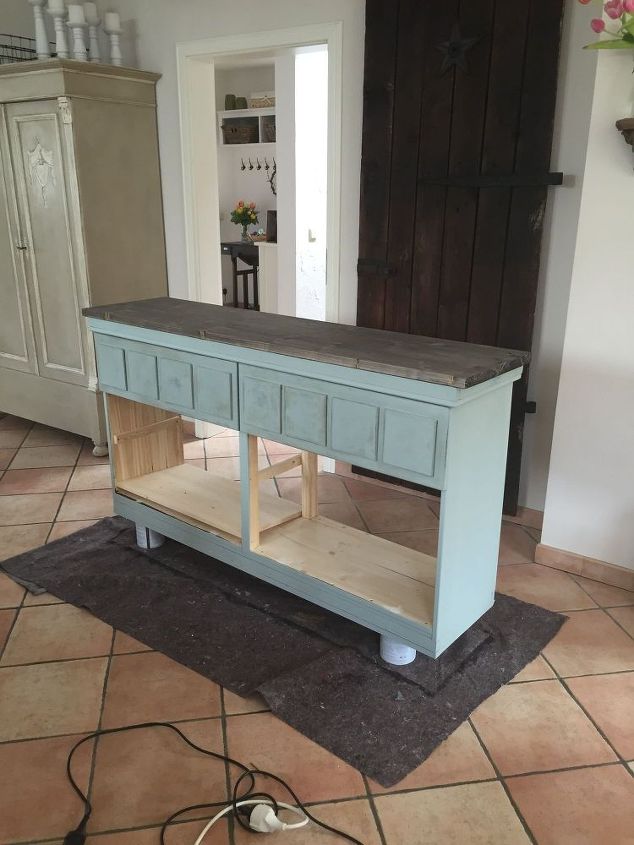 ikea hack turn a tarva dresser into an apothecary style tv cabinet