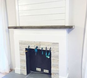 how to make a faux fireplace on the cheap