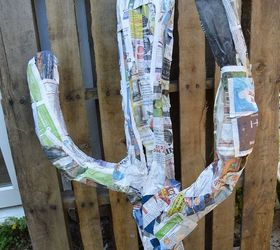 Paper Mache Ideas For Home Decor Part - 21: How To Make A Giant Paper Mache Cacti For Your Home And Garden, Crafts,