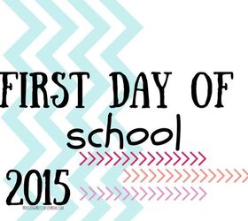 back to school printable first day of school sign, crafts