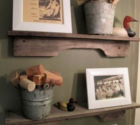 diy shelves from repurposed pallet wood, pallet, repurposing upcycling, shelving ideas, woodworking projects