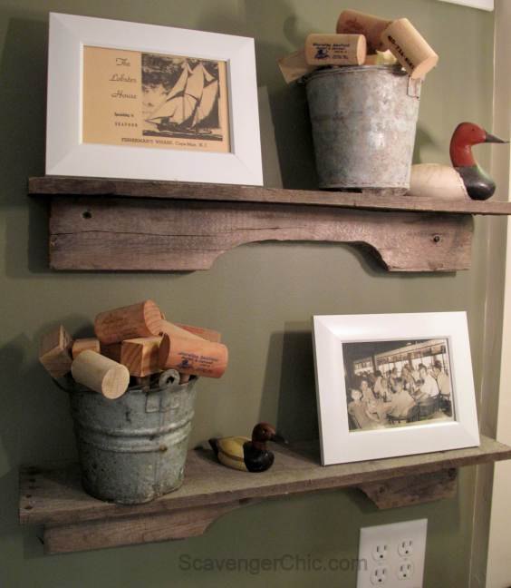 diy shelves from repurposed pallet wood, pallet, repurposing upcycling, shelving ideas, woodworking projects