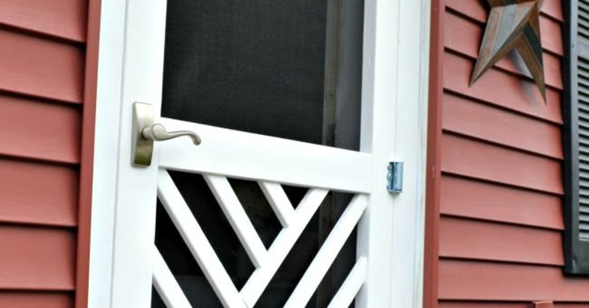 How To Build A Chippendale Wood Screen Door Diy Hometalk