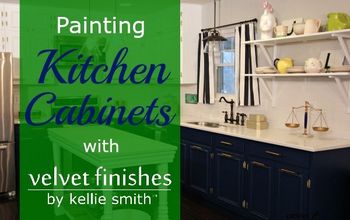 How to Paint Kitchen Cabinets With Velvet Finishes
