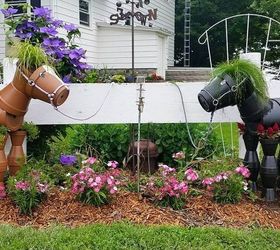 Where can I find instructions for terracotta flower pot horses? | Hometalk