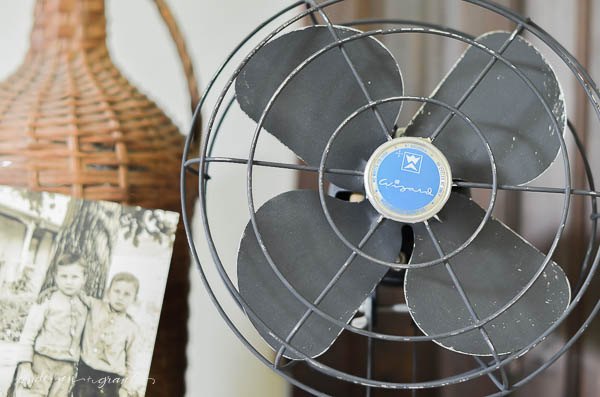 diy vintage fan makeover, chalk paint, how to, painting, repurposing upcycling