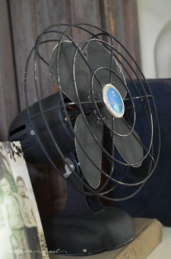 diy vintage fan makeover, chalk paint, how to, painting, repurposing upcycling