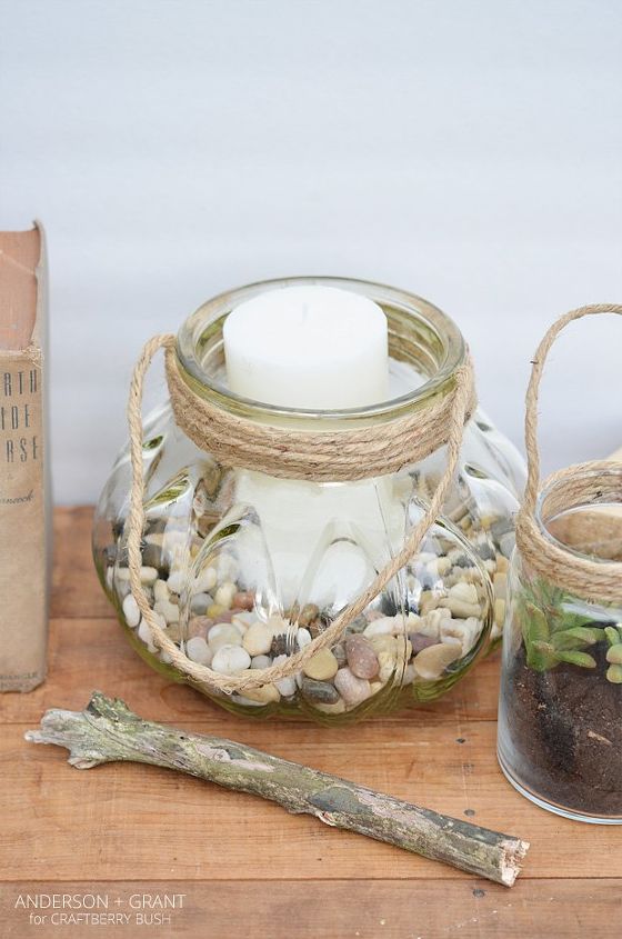 diy glass jar lanterns, crafts, how to, repurposing upcycling