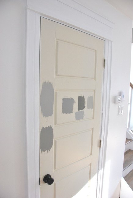 hazlo t mismo puertas interiores pintadas de gris