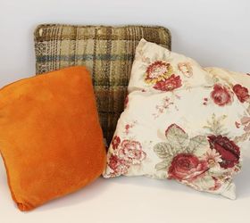 how to cover old pillows 10 minute pillow covers patterns, crafts, how to, reupholster