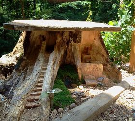 11 pictures of crazy cool uses for tree stumps, Photo via Wendy B