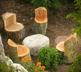 11 pictures of crazy cool uses for tree stumps, Photo via Kelly Annie