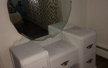 Fixed up an Art Deco Vanity in Terrible Shape