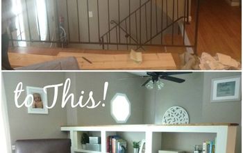 Turn Your Ordinary Railings Into Beautiful Built-ins!