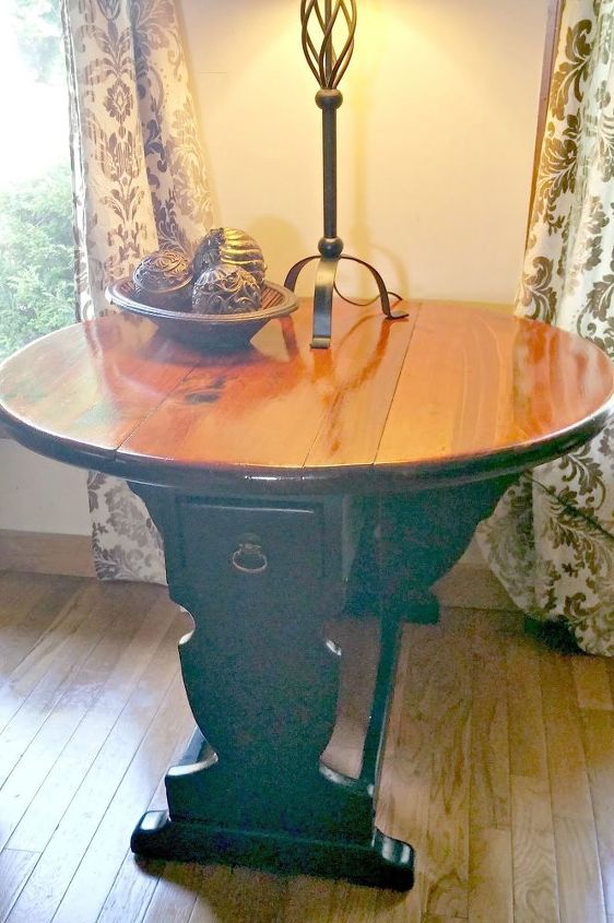 How To Upcycle A Vintage Drop Leaf Table Hometalk