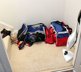 sports gear storage in small space vertical space, how to, shelving ideas, storage ideas