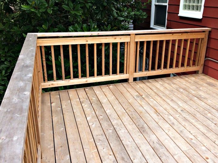 the never ending deck stain project, decks, outdoor living