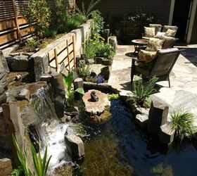 urban japanese garden, decks, gardening, landscape, outdoor living, ponds water features, Slate Patio