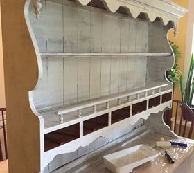 how to bring a vintage ethan allen hutch to life