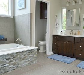 how to turn an outdated bathroom into a spa like paradise, bathroom ideas, home improvement