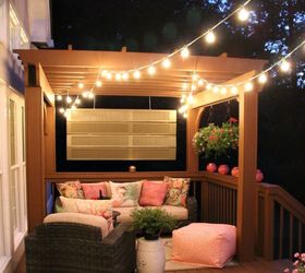 old worn deck transformed to a beautiful outdoor room, decks, outdoor living