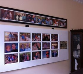 turn an old door into a photo gallery, Another AFTER picture