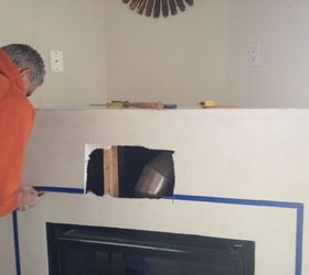 Corner Gas Fireplace Makeover Hometalk