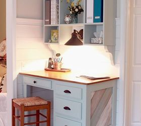 wall mounted kitchen hutch verticalspace, how to, painted furniture, storage ideas, woodworking projects
