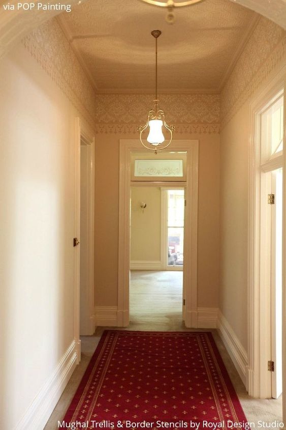 On The Up And Up Decorate Your Home With Ceiling Stencils Hometalk