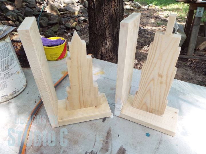easy to make bookends using a jigsaw, crafts, how to, repurposing upcycling, woodworking projects
