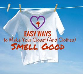 9 easy ways to make your closet and clothes smell good, closet, laundry rooms, repurposing upcycling