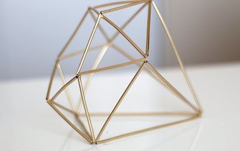 DIY Escultura geométrica Himmeli