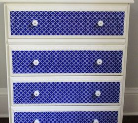 dresser makeover with chalk paint and duct tape, chalk paint, painted furniture, repurposing upcycling